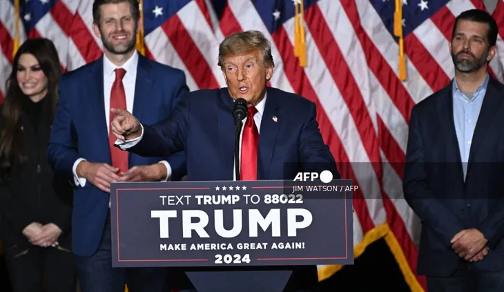 Mỹ: Ông Trump “thắng đậm” trong cuộc bầu cử sơ bộ của đảng Cộng hòa tại bang Iowa - Ảnh 1. Mỹ: Ông Trump “thắng đậm” trong cuộc bầu cử sơ bộ của đảng Cộng hòa tại bang Iowa - Ảnh 1.