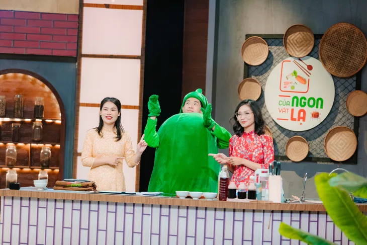 Diễn viên Huyền Trang làm giám khảo khách mời khép lại Của ngon vật lạ mùa đầu tiên - Ảnh 2. Diễn viên Huyền Trang làm giám khảo khách mời khép lại Của ngon vật lạ mùa đầu tiên - Ảnh 2.