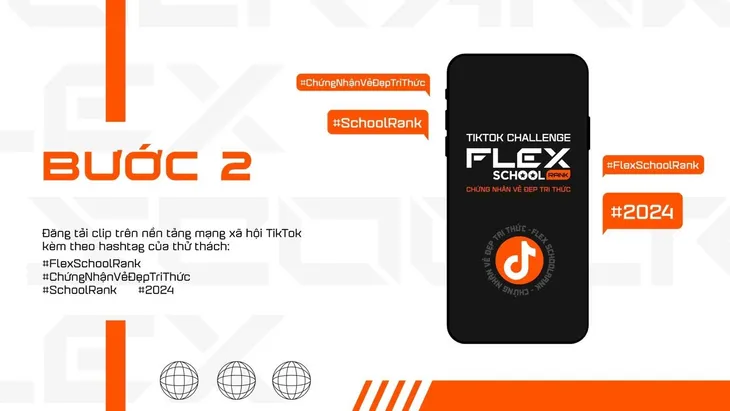 Khởi động TikTok Challenge “Flex SchoolRank - Chứng nhận vẻ đẹp tri thức” - Ảnh 4. Khởi động TikTok Challenge “Flex SchoolRank - Chứng nhận vẻ đẹp tri thức” - Ảnh 4.