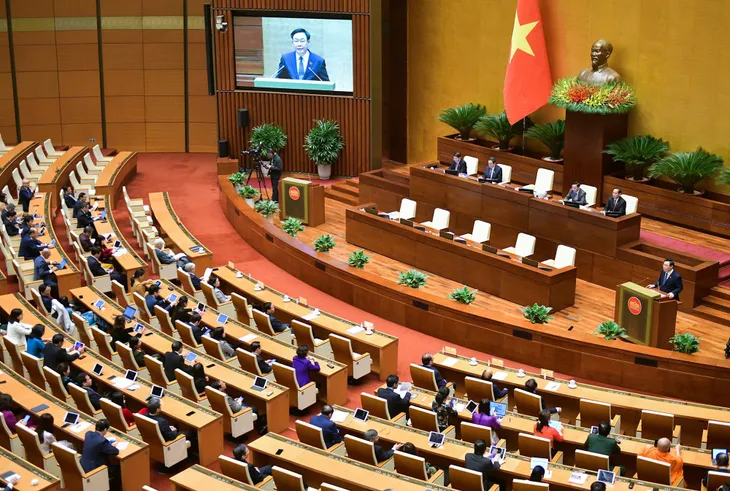 Chủ tịch Quốc hội: Không để xảy ra tình trạng đầu năm đủng đỉnh, cuối năm vội vàng - Ảnh 1. Chủ tịch Quốc hội: Không để xảy ra tình trạng đầu năm đủng đỉnh, cuối năm vội vàng - Ảnh 1.
