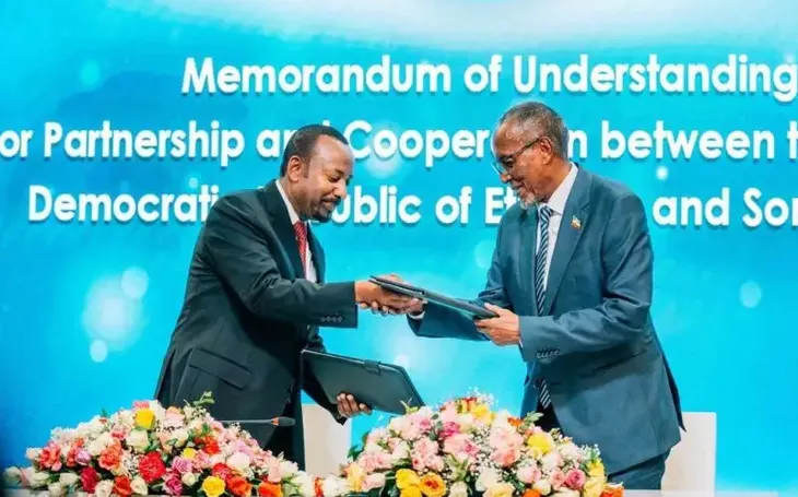 Ethiopia ký thỏa thuận lịch sử với Somaliland về tiếp cận cảng biển - Ảnh 1. Ethiopia ký thỏa thuận lịch sử với Somaliland về tiếp cận cảng biển - Ảnh 1.