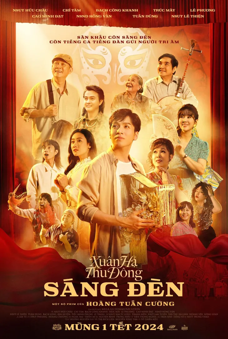 “Sáng đèn” - phim điện ảnh về cải lương tham gia đường đua phim Tết 2024 - Ảnh 1. “Sáng đèn” - phim điện ảnh về cải lương tham gia đường đua phim Tết 2024 - Ảnh 1.