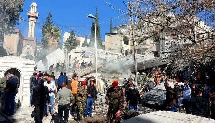 Israel không kích tại Syria khiến nhiều cố vấn an ninh cấp cao Iran thiệt mạng - Ảnh 1. Israel không kích tại Syria khiến nhiều cố vấn an ninh cấp cao Iran thiệt mạng - Ảnh 1.