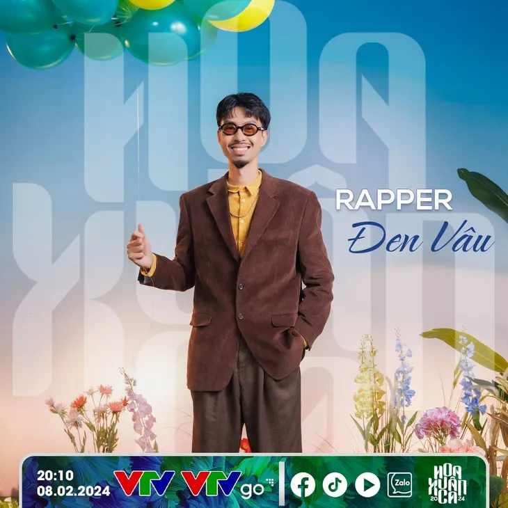 Đen Vâu gặp Phan Mạnh Quỳnh tại Hoa Xuân Ca 2024: Gấp đôi sự hài hước - Ảnh 4. Đen Vâu gặp Phan Mạnh Quỳnh tại Hoa Xuân Ca 2024: Gấp đôi sự hài hước - Ảnh 4.