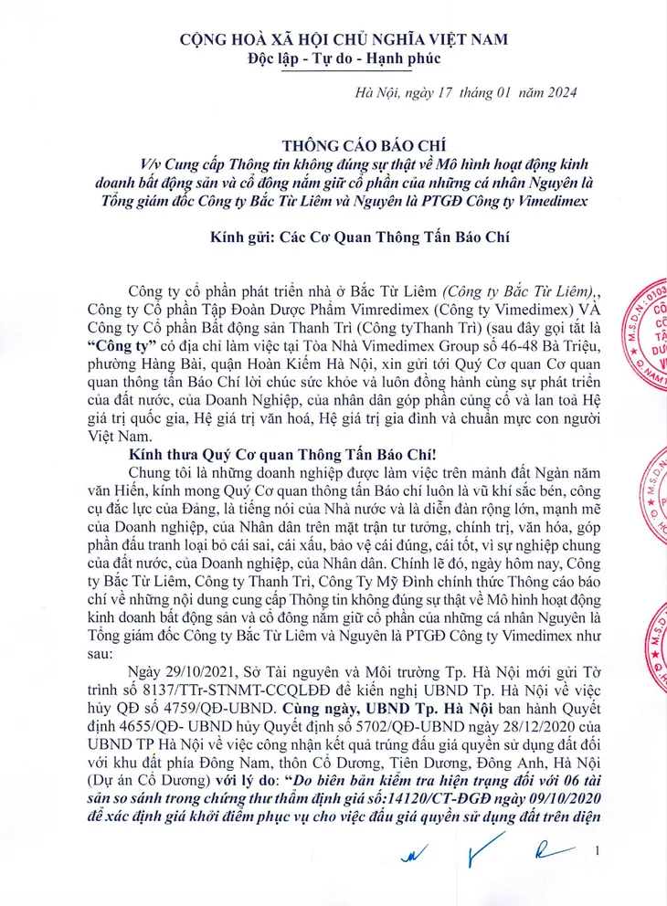 Thông tin mới về vụ đấu giá đất ở Đông Anh - Ảnh 1. Thông tin mới về vụ đấu giá đất ở Đông Anh - Ảnh 1.