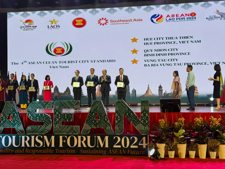 TP Vũng Tàu lần thứ 3 liên tiếp đạt danh hiệu Thành phố Du lịch sạch ASEAN - Ảnh 1. TP Vũng Tàu lần thứ 3 liên tiếp đạt danh hiệu Thành phố Du lịch sạch ASEAN - Ảnh 1.