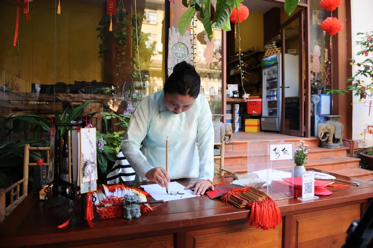 Trải nghiệm “Tết quê trong phố” - Ảnh 8.