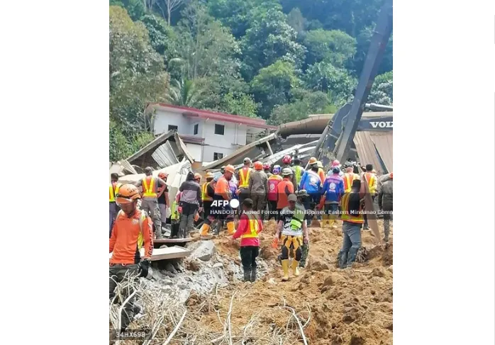 Số người thiệt mạng trong trận lở đất ở Philippines tăng lên 37 - Ảnh 1. Số người thiệt mạng trong trận lở đất ở Philippines tăng lên 37 - Ảnh 1.