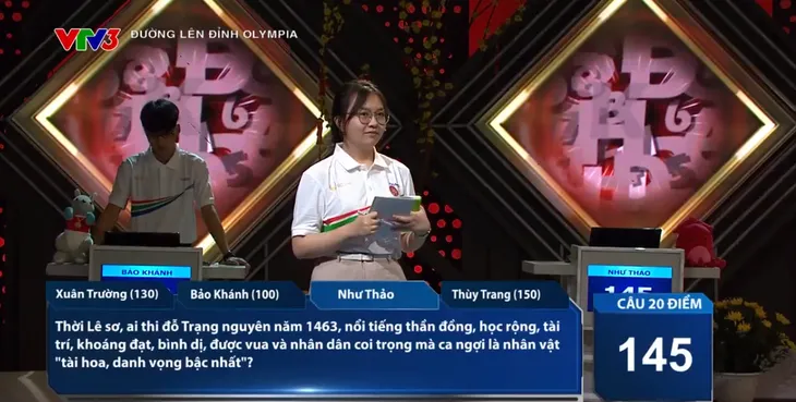 giành vòng nguyệt quế xông đất Đường lên đỉnh Olympia - Ảnh 6. giành vòng nguyệt quế xông đất Đường lên đỉnh Olympia - Ảnh 6.