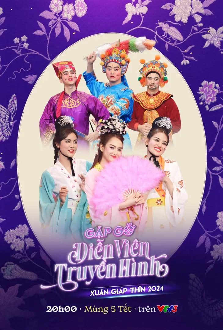 Gặp gỡ diễn viên truyền hình 2024 - Điểm hẹn cực hot Mùng 5 Tết trên VTV3 - Ảnh 3. Gặp gỡ diễn viên truyền hình 2024 - Điểm hẹn cực hot Mùng 5 Tết trên VTV3 - Ảnh 3.