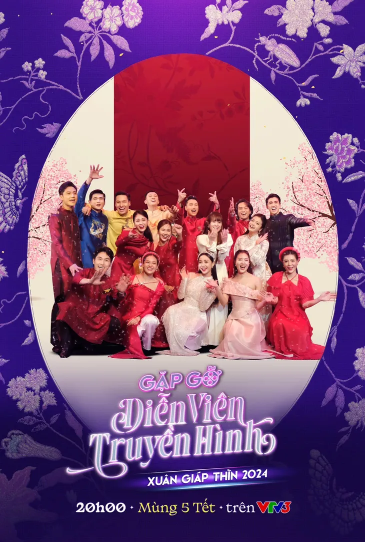 Gặp gỡ diễn viên truyền hình 2024 - Điểm hẹn cực hot Mùng 5 Tết trên VTV3 - Ảnh 1. Gặp gỡ diễn viên truyền hình 2024 - Điểm hẹn cực hot Mùng 5 Tết trên VTV3 - Ảnh 1.