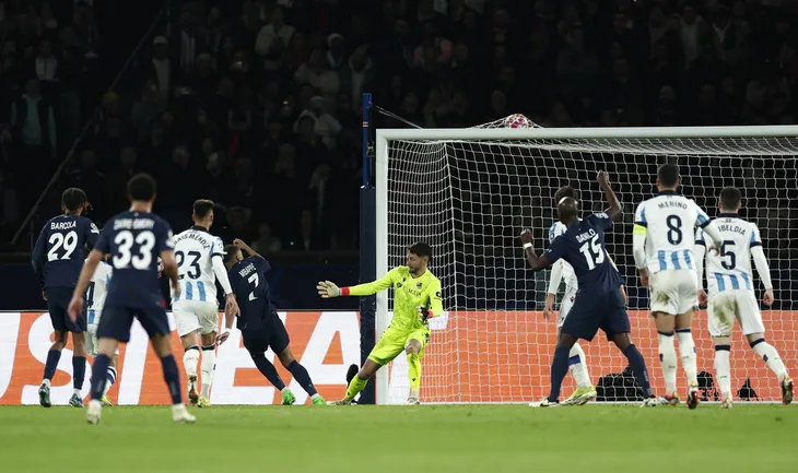 Vòng 1/8 Champions League | Mbappe tỏa sáng đưa PSG đặt 1 chân vào tứ kết - Ảnh 1. Vòng 1/8 Champions League | Mbappe tỏa sáng đưa PSG đặt 1 chân vào tứ kết - Ảnh 1.