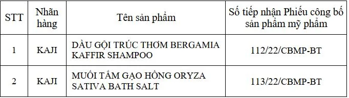 Thu hồi 7 mỹ phẩm sản xuất tại cơ sở không đáp ứng các điều kiện - Ảnh 1.
