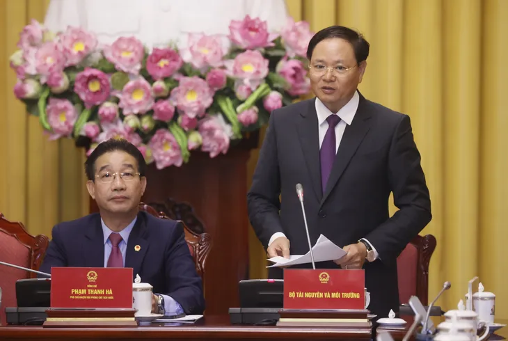 Công bố Lệnh của Chủ tịch nước về Luật Đất đai (sửa đổi), Luật Các tổ chức tín dụng (sửa đổi) - Ảnh 1. Công bố Lệnh của Chủ tịch nước về Luật Đất đai (sửa đổi), Luật Các tổ chức tín dụng (sửa đổi) - Ảnh 1.