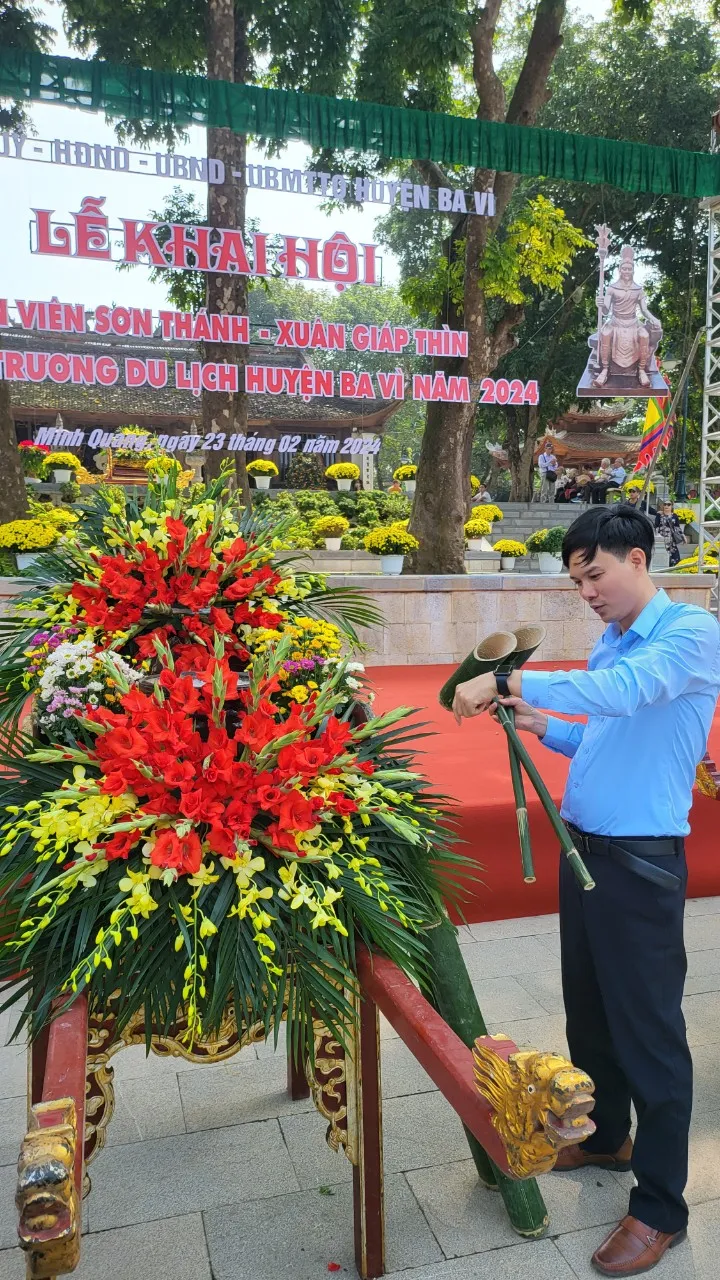Đặc sắc Lễ hội Tản Viên Sơn Thánh - Ảnh 2. Đặc sắc Lễ hội Tản Viên Sơn Thánh - Ảnh 2.