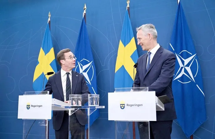 Hungary phê chuẩn yêu cầu gia nhập NATO của Thụy Điển - Ảnh 1. Hungary phê chuẩn yêu cầu gia nhập NATO của Thụy Điển - Ảnh 1.