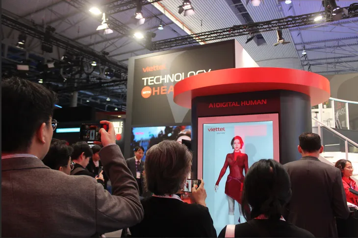 Viettel ra mắt chip 5G và Human AI tại MWC 2024 - Ảnh 1. Viettel ra mắt chip 5G và Human AI tại MWC 2024 - Ảnh 1.