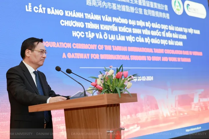 Văn phòng tuyển dụng nhân tài quốc tế Đài Loan (Trung Quốc) đặt tại ĐH Đại Nam - Ảnh 4.