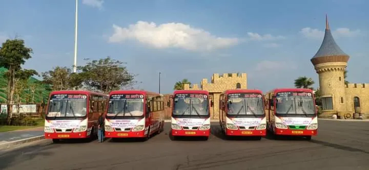 Bình Thuận: Đưa vào hoạt động tuyến xe buýt phục vụ du khách dịp Tết - Ảnh 1. Bình Thuận: Đưa vào hoạt động tuyến xe buýt phục vụ du khách dịp Tết - Ảnh 1.