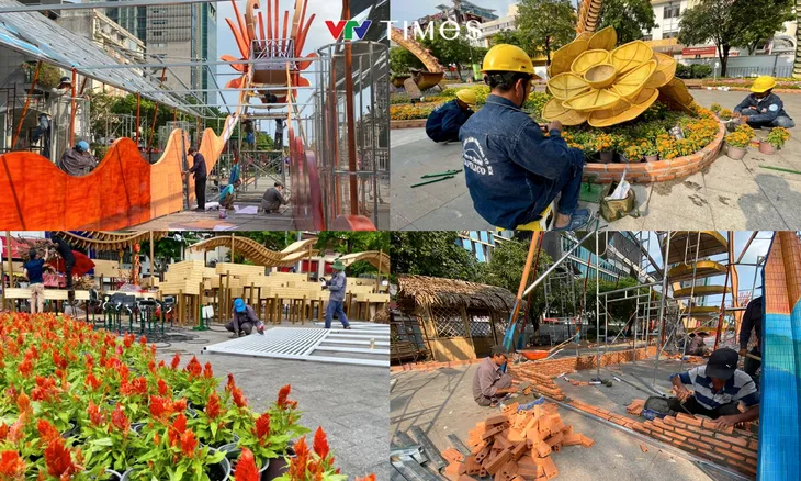 Linh vật rồng khổng lồ ở đường hoa Nguyễn Huệ sắp ra mắt người dân TP Hồ Chí Minh - Ảnh 8. Linh vật rồng khổng lồ ở đường hoa Nguyễn Huệ sắp ra mắt người dân TP Hồ Chí Minh - Ảnh 8.