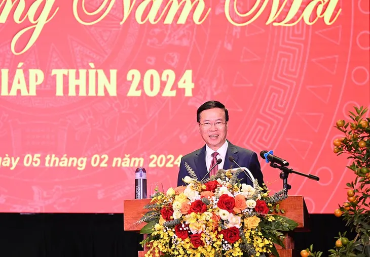 Chủ tịch nước Võ Văn Thưởng thăm Bộ Tư lệnh Cảnh vệ và Cảnh sát cơ động - Ảnh 3. Chủ tịch nước Võ Văn Thưởng thăm Bộ Tư lệnh Cảnh vệ và Cảnh sát cơ động - Ảnh 3.