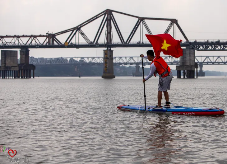 Thú chơi SUP ở Hà Nội - Ảnh 2. Thú chơi SUP ở Hà Nội - Ảnh 2.
