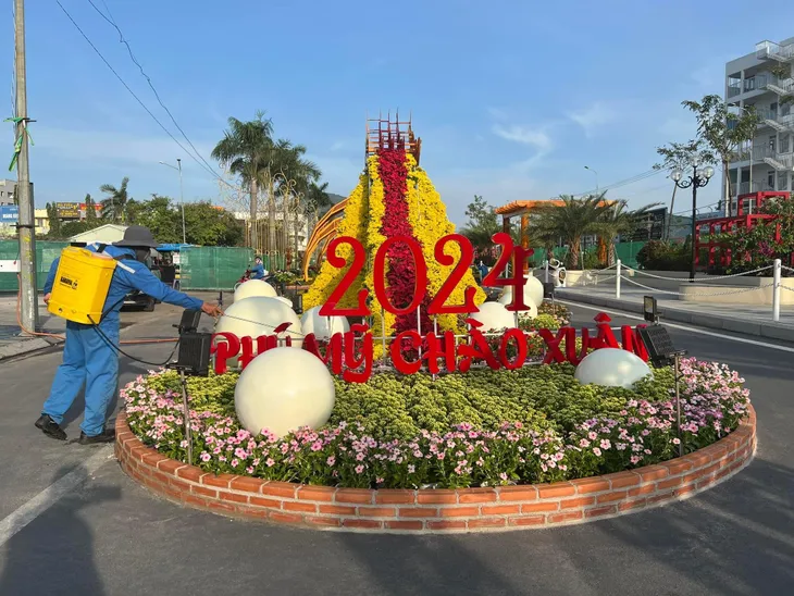 Bà Rịa - Vũng Tàu tràn ngập sắc Xuân chào đón du khách - Ảnh 8. Bà Rịa - Vũng Tàu tràn ngập sắc Xuân chào đón du khách - Ảnh 8.