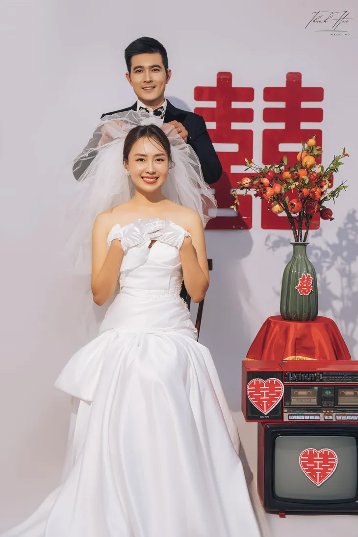 Hồng Diễm làm cô dâu xinh đẹp trong phim mới - Ảnh 1. Hồng Diễm làm cô dâu xinh đẹp trong phim mới - Ảnh 1.