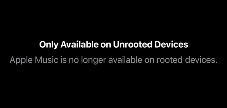 Apple Music cấm cửa máy Android đã bị root - Ảnh 1. Apple Music cấm cửa máy Android đã bị root - Ảnh 1.