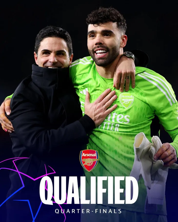 Vượt qua Porto trên chấm phạt đền, Arsenal vào tứ kết Champions League sau 14 năm - Ảnh 2. Vượt qua Porto trên chấm phạt đền, Arsenal vào tứ kết Champions League sau 14 năm - Ảnh 2.