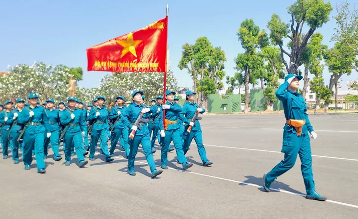Những nữ du kích miền Nam hướng về Điện Biên Phủ - Ảnh 1. Những nữ du kích miền Nam hướng về Điện Biên Phủ - Ảnh 1.