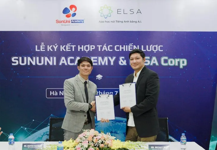 SunUni Academy tích hợp ứng dụng công nghệ AI vào đào tạo tiếng Anh trực tuyến - Ảnh 1. SunUni Academy tích hợp ứng dụng công nghệ AI vào đào tạo tiếng Anh trực tuyến - Ảnh 1.