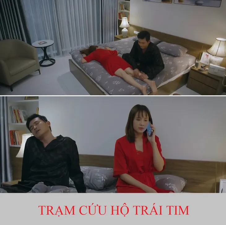 Quang Sự có 3 cô vợ diện đồ ngủ trùng hợp trên phim - Ảnh 1. Quang Sự có 3 cô vợ diện đồ ngủ trùng hợp trên phim - Ảnh 1.
