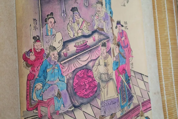 Ngắm tranh Hàng Trống “kể chuyện” - Ảnh 1. Ngắm tranh Hàng Trống “kể chuyện” - Ảnh 1.