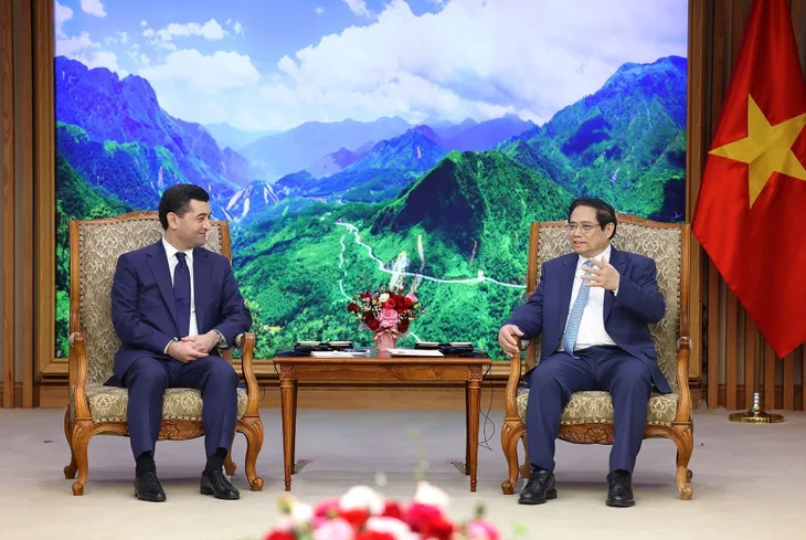 Đẩy mạnh hợp tác kinh tế, thương mại, đầu tư giữa Việt Nam - Uzbekistan - Ảnh 1. Đẩy mạnh hợp tác kinh tế, thương mại, đầu tư giữa Việt Nam - Uzbekistan - Ảnh 1.