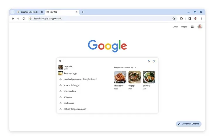 Google Chrome cải thiện đề xuất tìm kiếm - Ảnh 2. Google Chrome cải thiện đề xuất tìm kiếm - Ảnh 2.