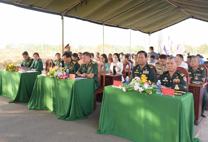 Xuất quân tìm kiếm, hồi hương hài cốt liệt sĩ hy sinh tại Campuchia - Ảnh 1. Xuất quân tìm kiếm, hồi hương hài cốt liệt sĩ hy sinh tại Campuchia - Ảnh 1.