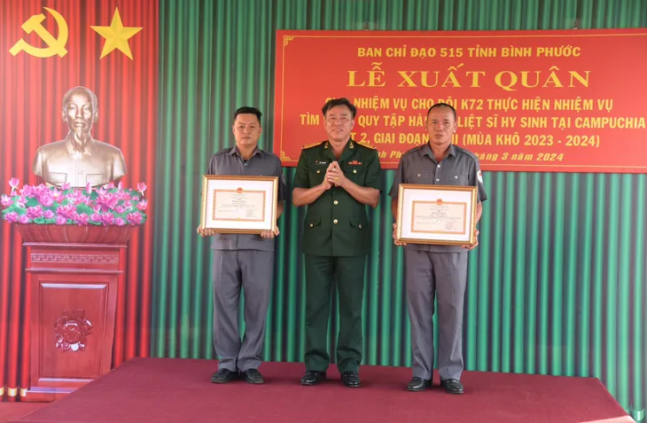 Xuất quân tìm kiếm, hồi hương hài cốt liệt sĩ hy sinh tại Campuchia - Ảnh 4. Xuất quân tìm kiếm, hồi hương hài cốt liệt sĩ hy sinh tại Campuchia - Ảnh 4.