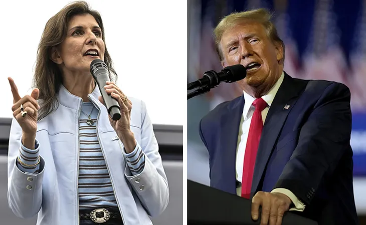 Bà Nikki Haley giành chiến thắng đầu tiên ở Washington D.C., đánh bại ông Trump trước “Siêu thứ Ba” - Ảnh 1. Bà Nikki Haley giành chiến thắng đầu tiên ở Washington D.C., đánh bại ông Trump trước “Siêu thứ Ba” - Ảnh 1.