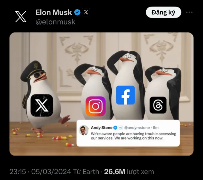 Mark Zuckerberg và Facebook mất bao nhiêu tiền sau sự cố sập toàn cầu? - Ảnh 2. Mark Zuckerberg và Facebook mất bao nhiêu tiền sau sự cố sập toàn cầu? - Ảnh 2.