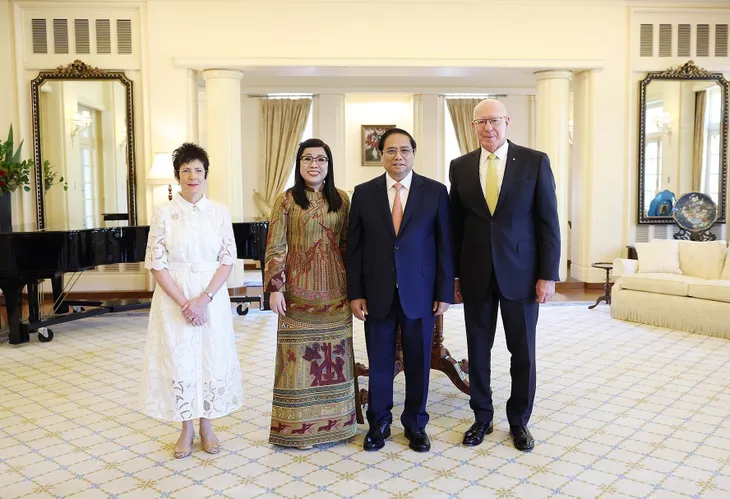 Thủ tướng Phạm Minh Chính hội kiến Toàn quyền Australia David Hurley - Ảnh 2. Thủ tướng Phạm Minh Chính hội kiến Toàn quyền Australia David Hurley - Ảnh 2.