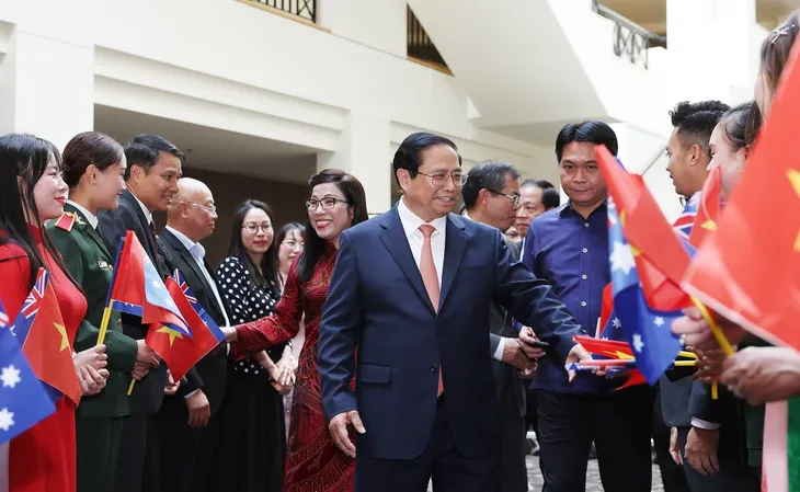 Thủ tướng đề nghị Australia công nhận cộng đồng người Việt Nam là dân tộc thiểu số - Ảnh 1. Thủ tướng đề nghị Australia công nhận cộng đồng người Việt Nam là dân tộc thiểu số - Ảnh 1.