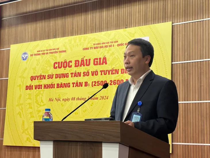 Đấu giá khối băng tần B1 mở ra kỷ nguyên mới cho thông tin di động và 5G tại Việt Nam - Ảnh 1. Đấu giá khối băng tần B1 mở ra kỷ nguyên mới cho thông tin di động và 5G tại Việt Nam - Ảnh 1.