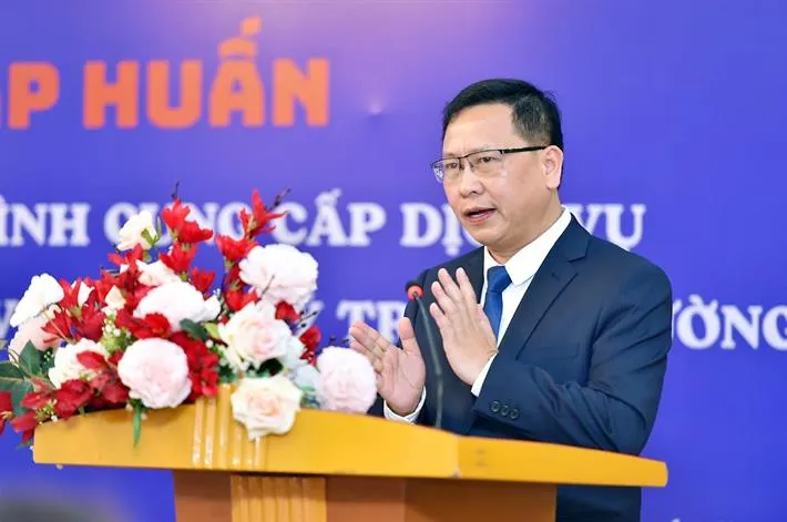 Tập huấn thí điểm cung cấp dịch vụ công tác xã hội và tư vấn tâm lý trong trường học - Ảnh 1. Tập huấn thí điểm cung cấp dịch vụ công tác xã hội và tư vấn tâm lý trong trường học - Ảnh 1.