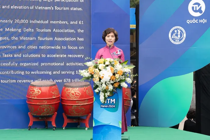 Hội chợ Du lịch quốc tế Việt Nam - chuyển đổi xanh để phát triển bền vững - Ảnh 1. Hội chợ Du lịch quốc tế Việt Nam - chuyển đổi xanh để phát triển bền vững - Ảnh 1.