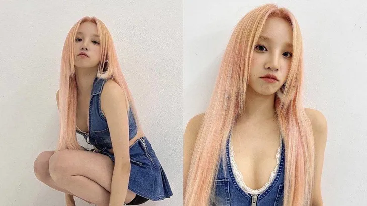 ROSÉ, JIMIN hay YUQI - Idol nào lăng xê màu tóc hồng đào chuẩn trend đỉnh nhất? - Ảnh 5.