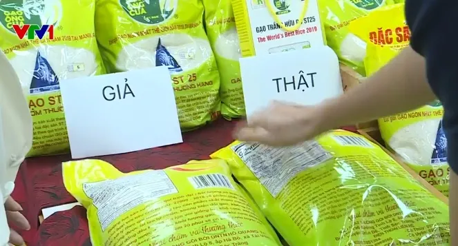 “Ma trận” gạo ST25: Thật giả lẫn lộn - Ảnh 1. “Ma trận” gạo ST25: Thật giả lẫn lộn - Ảnh 1.