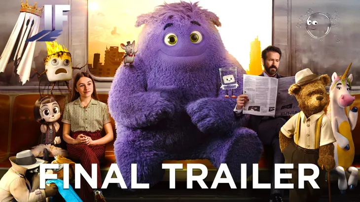 Phim hoạt hình Những người bạn tưởng tượng tung trailer độc, lạ - Ảnh 1. Phim hoạt hình Những người bạn tưởng tượng tung trailer độc, lạ - Ảnh 1.