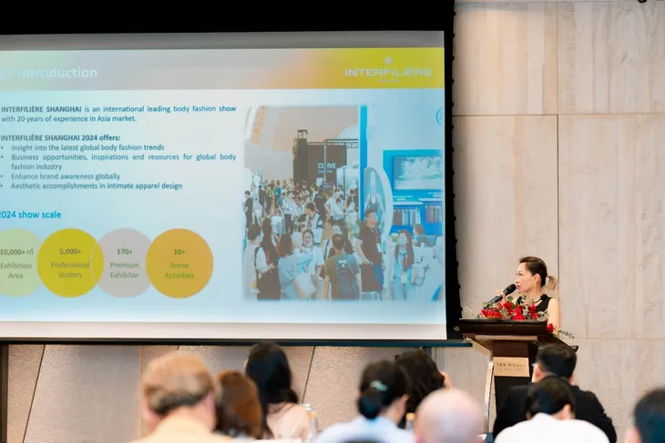 INTERFILIERE SHANGHAI đã triển khai hoạt động Roadshow mới tại Thành phố Hồ Chí Minh - Ảnh 1. INTERFILIERE SHANGHAI đã triển khai hoạt động Roadshow mới tại Thành phố Hồ Chí Minh - Ảnh 1.