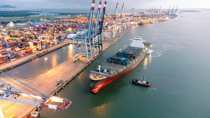Hải Phòng: Nhiều cảng biển tăng công suất làm việc lên 200% - Ảnh 1. Hải Phòng: Nhiều cảng biển tăng công suất làm việc lên 200% - Ảnh 1.